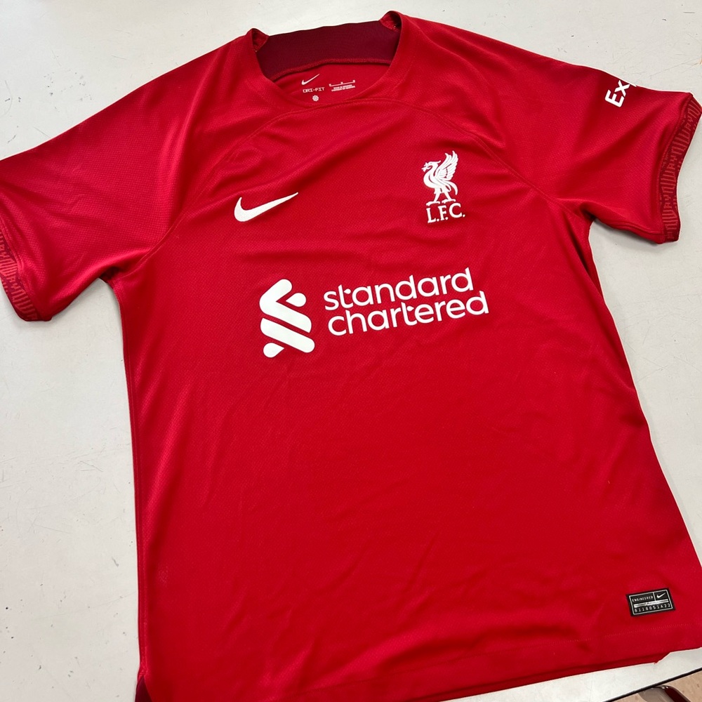 Nike Red Liverpool FC Jersey